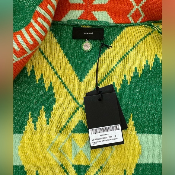 Alanui Icon Jacquard Cardigan
COLOUR
Fancy Yellow Multicolor - Picture 14 of 15
